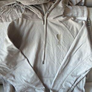 Ami Alexandre Mattiussi Light Beige Hoodie